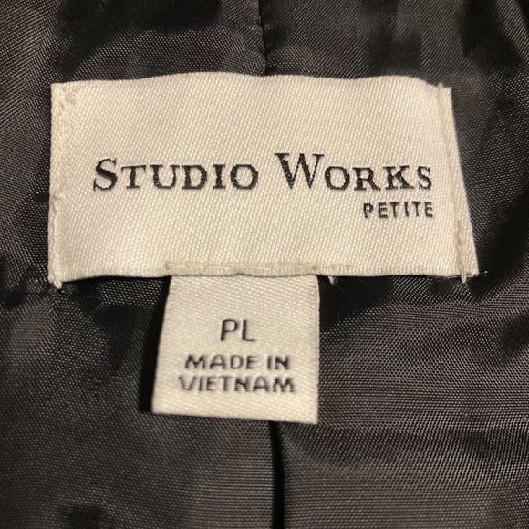 NWOT Vintage Studio Works Lightweight Jacket Coat Size PL - Picture 9 of 11